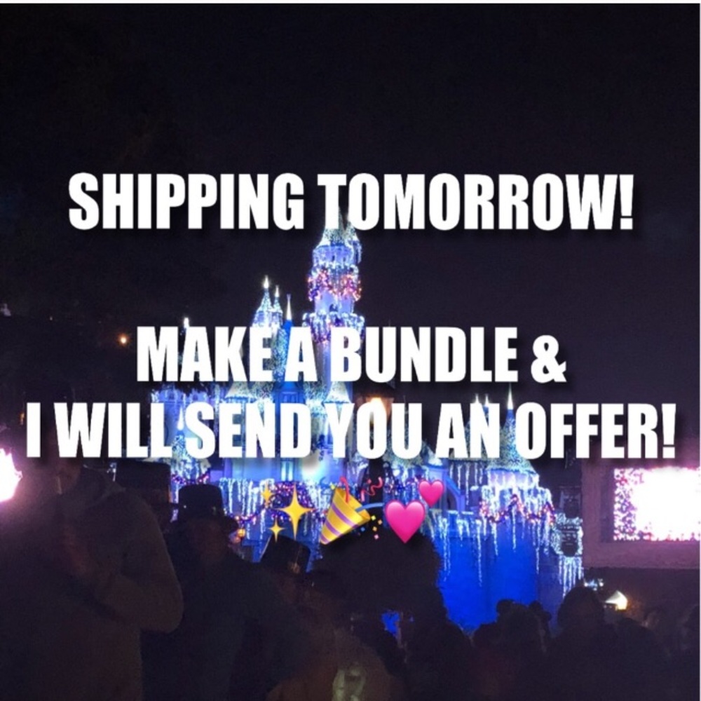Shipping tomorrow!